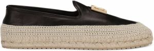 Dolce & Gabbana DG logo espadrilles Black
