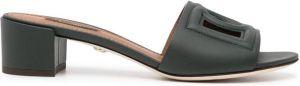 Dolce & Gabbana DG Millennials 40mm mules Green