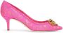 Dolce & Gabbana embellished lace pumps Pink - Thumbnail 1