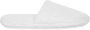 Dolce & Gabbana embossed-logo cotton slippers White - Thumbnail 1