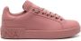 Dolce & Gabbana embossed-logo leather sneakers Pink - Thumbnail 1