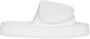 Dolce & Gabbana embossed-logo touch-strap slippers White - Thumbnail 1