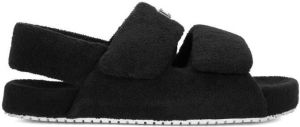 Dolce & Gabbana faux-fur sandals Black