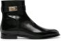 Dolce & Gabbana Giotto leather ankle boots Black - Thumbnail 1