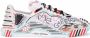 Dolce & Gabbana graffiti logo print sneakers White - Thumbnail 1