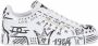 Dolce & Gabbana graphic-print lace-up sneakers White - Thumbnail 1