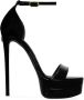Dolce & Gabbana Keira 145mm platform leather sandals Black - Thumbnail 1