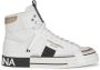 Dolce & Gabbana high-top lace-up sneakers White - Thumbnail 1