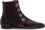 Dolce & Gabbana Jackie button-embellished Chelsea boots Black - Thumbnail 1