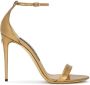 Dolce & Gabbana Keira metallic sandals Gold - Thumbnail 1