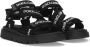 Dolce & Gabbana Kids branded grosgrain sandals Black - Thumbnail 1