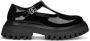 Dolce & Gabbana Kids buckled patent-finish leather loafers Black - Thumbnail 1