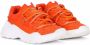 Dolce & Gabbana Kids chunky sole lace-up sneakers Orange - Thumbnail 1