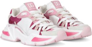 Dolce & Gabbana Kids colour-block panel sneakers Pink