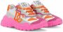 Dolce & Gabbana Kids Daymaster leather sneakers Pink - Thumbnail 1
