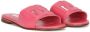 Dolce & Gabbana Kids DG Millenials leather sandals Pink - Thumbnail 1