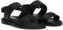 Dolce & Gabbana Kids DG logo touch-strap sandals Black - Thumbnail 1