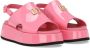 Dolce & Gabbana Kids DG patent-leather sandals Pink - Thumbnail 1