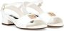 Dolce & Gabbana Kids DG patent-leather sandals White - Thumbnail 1
