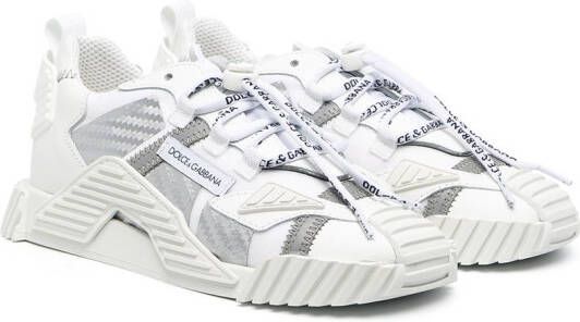 Dolce & Gabbana Kids DNA low-top sneakers White