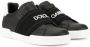 Dolce & Gabbana Kids elasticated strap logo sneakers Black - Thumbnail 1
