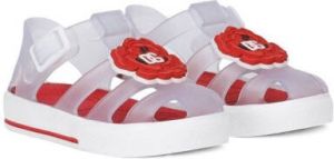 Dolce & Gabbana Kids flower-appliqué jelly shoes White