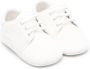 Dolce & Gabbana Kids logo-embroidered leather sneakers White - Thumbnail 1