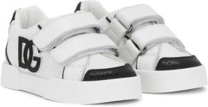 Dolce & Gabbana Kids logo-patch low-top sneakers White