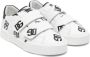 Dolce & Gabbana Kids logo-print leather sneakers White - Thumbnail 1