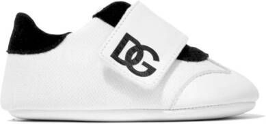 Dolce & Gabbana Kids logo-print pre-walkers White