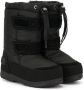 Dolce & Gabbana Kids logo-tape leather snow boots Black - Thumbnail 1