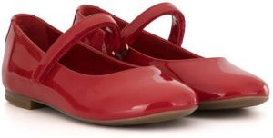 Dolce & Gabbana Kids Mary Jane ballerina shoes Red