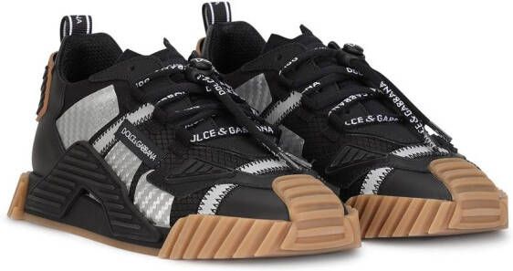 Dolce & Gabbana Kids NS1 panelled sneakers Black