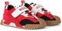 Dolce & Gabbana Kids NS1 touch strap sneakers Red - Thumbnail 1