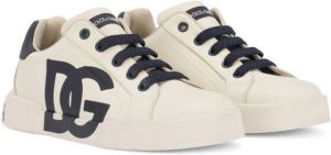 Dolce & Gabbana Kids Portofino low-top sneakers White