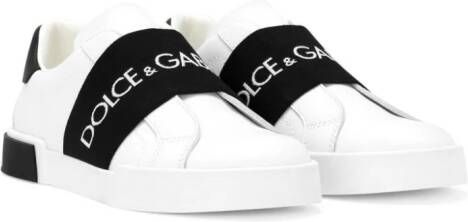 Dolce & Gabbana Kids Portofino slip-on sneakers White