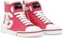 Dolce & Gabbana Kids Portofino Space high-top sneakers Pink - Thumbnail 1