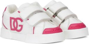 Dolce & Gabbana Kids side logo-patch low-top sneakers White