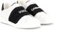 Dolce & Gabbana Kids slip-on logo band sneakers White - Thumbnail 1
