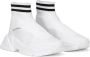 Dolce & Gabbana Kids sock-style ankle sneakers White - Thumbnail 1