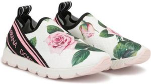 Dolce & Gabbana Kids Sorrento slip-on sneakers Multicolour