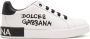 Dolce & Gabbana Kids TEEN logo-print low-top sneakers Blue - Thumbnail 1