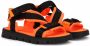 Dolce & Gabbana Kids touch-strap flat sandals Orange - Thumbnail 1