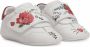 Dolce & Gabbana Kids floral-print leather sneakers White - Thumbnail 1