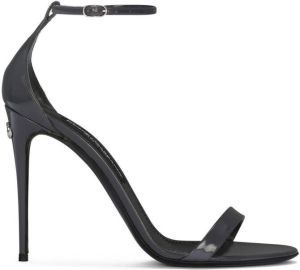 Dolce & Gabbana KIM DOLCE&GABBANA ankle-strap detail sandals Black