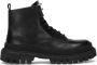 Dolce & Gabbana lace-up leather ankle boots Black - Thumbnail 1