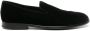 Dolce & Gabbana leather-sole velvet loafers Black - Thumbnail 1