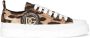 Dolce & Gabbana leopard-print lace-up sneakers Brown - Thumbnail 1