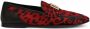 Dolce & Gabbana leopard-print logo-buckle loafers Red - Thumbnail 1