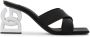 Dolce & Gabbana 3.5 75mm patent leather mules Black - Thumbnail 1